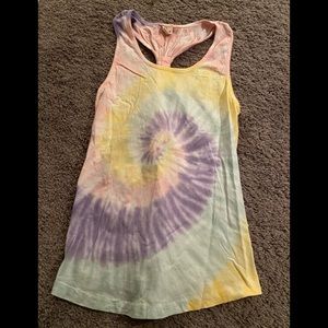 Tie dye tank top